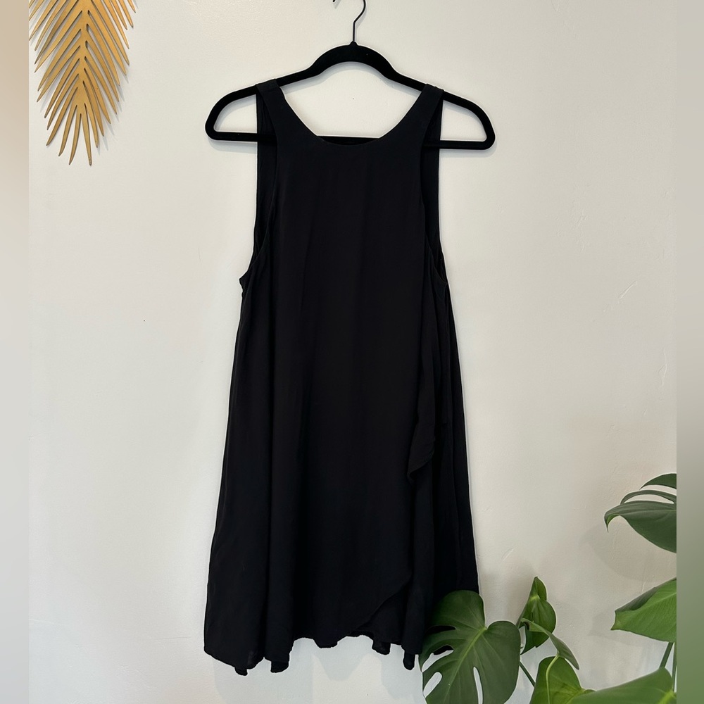 Free People Black Swing Sleeveless Dress